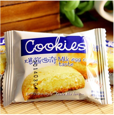 友享爆醬曲奇牛奶蛋羹味 三月爆品，獨(dú)立包裝，美味與便捷的融合